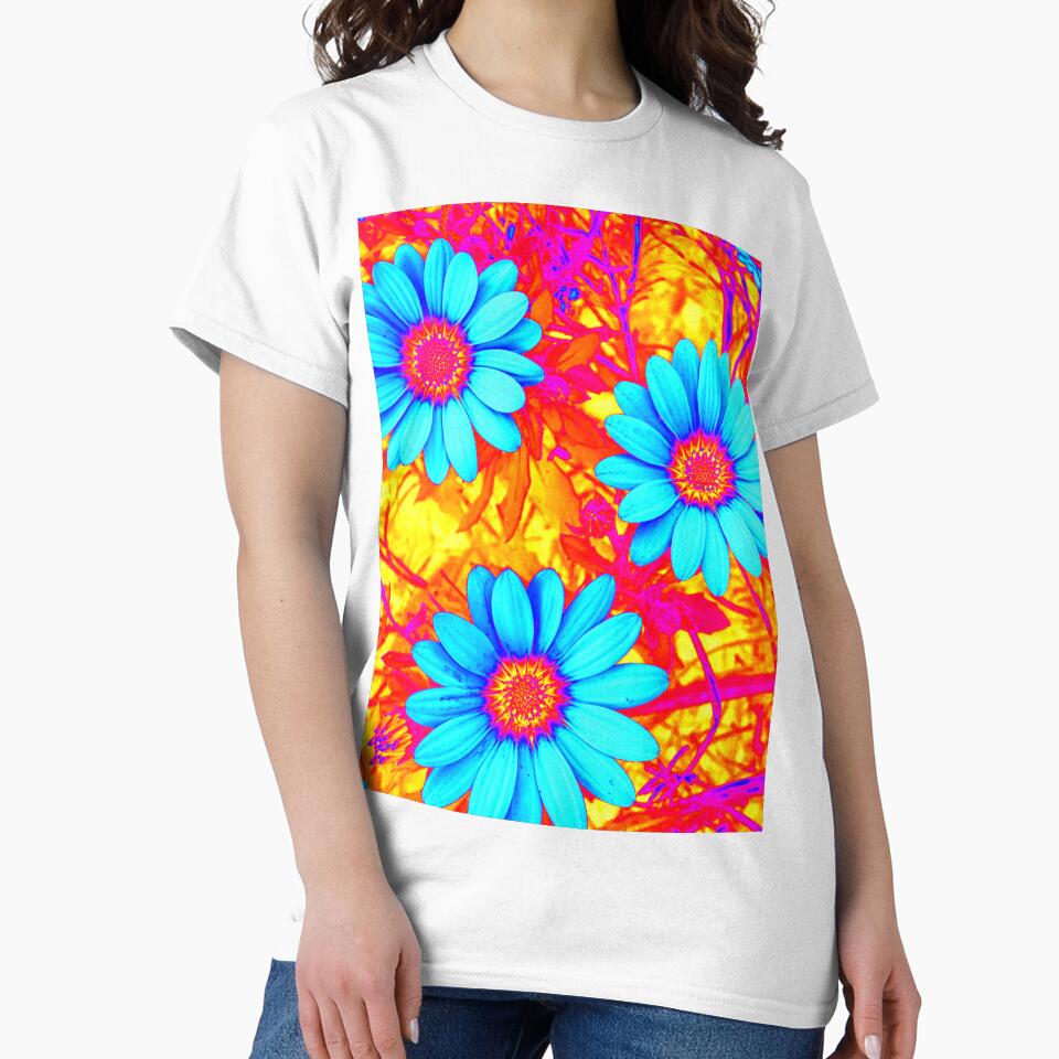 AQUA DAISYS FOR U by Opalbluerose T-Shirts, Hoodie, Sweatshirt | BlankRebels.com (Image 2)