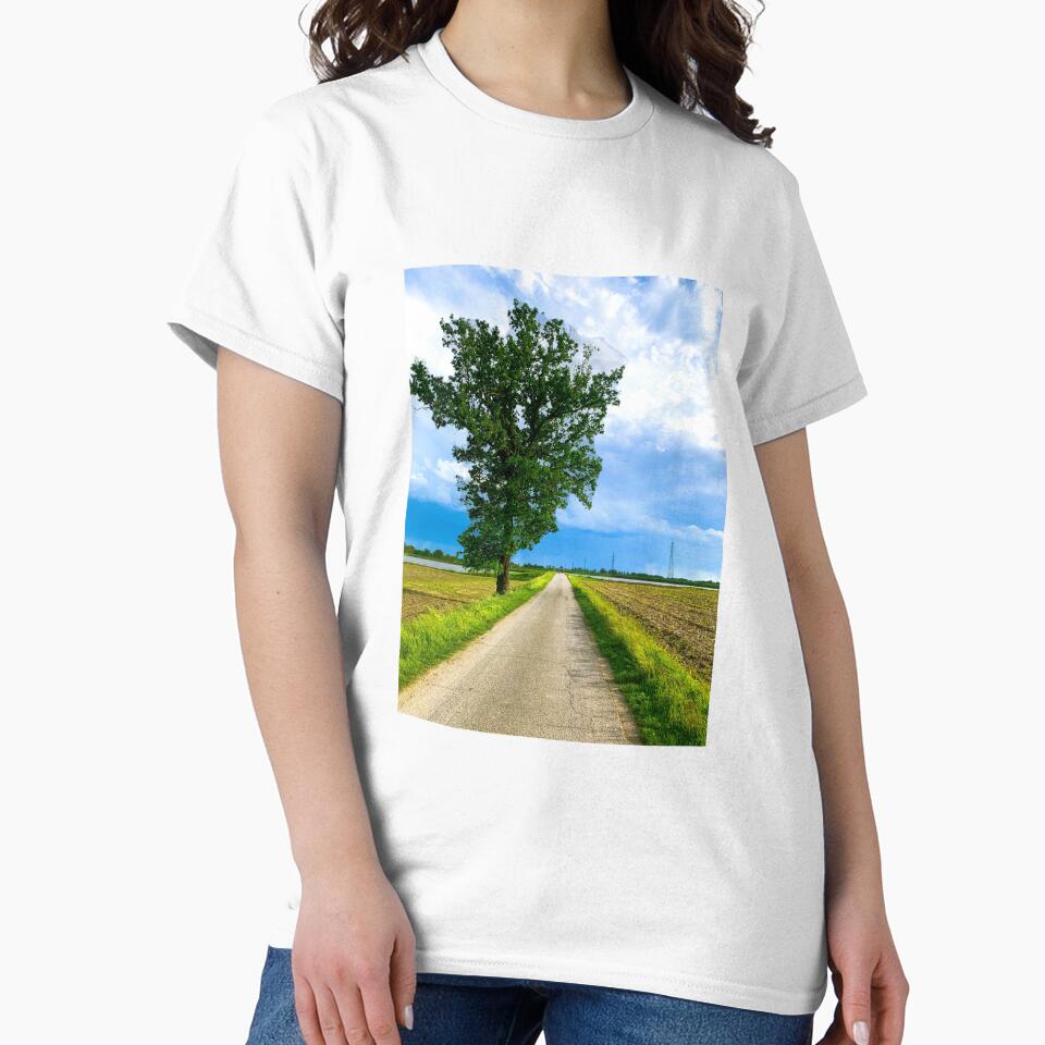 Tree Country Land Landscape Grass Nature Italy by eleonoraingrid T-Shirts, Hoodie, Sweatshirt | BlankRebels.com (Image 2)