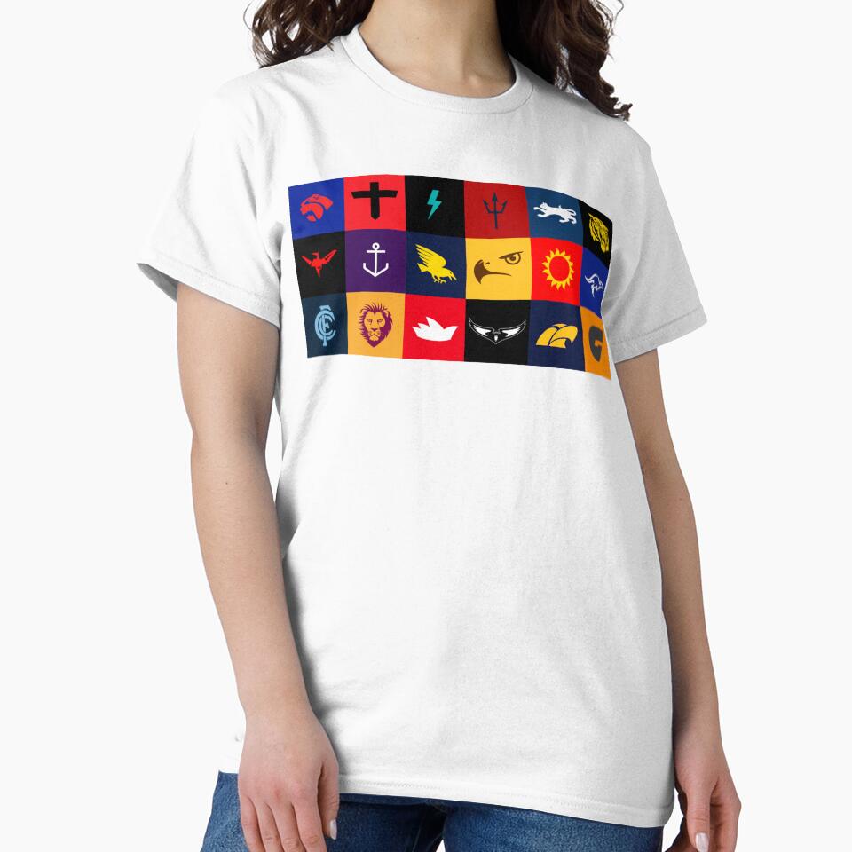AFL Teams by RetroWearDesigns