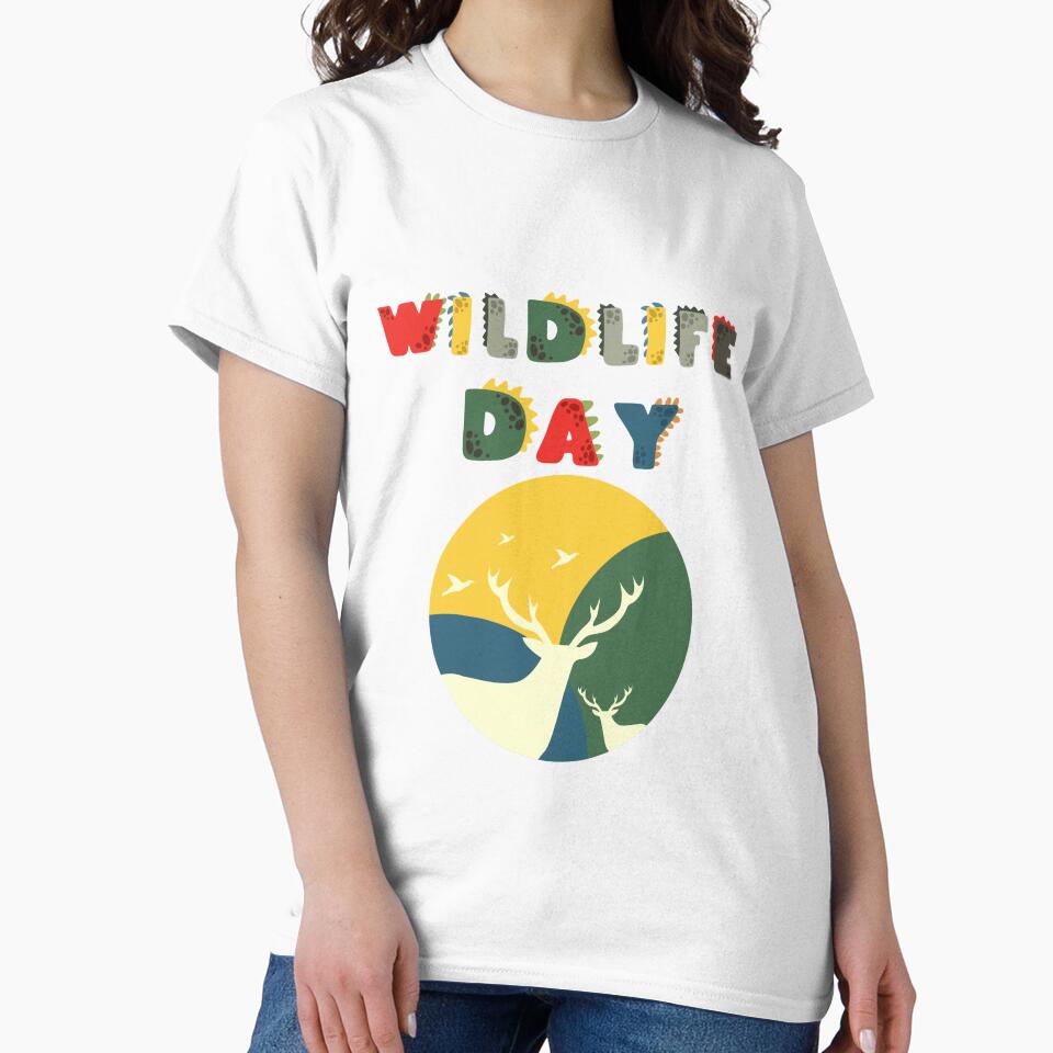 World Wildlife Day || Wildlife Day || Dino Style by ShopWearInspire T-Shirts, Hoodie, Sweatshirt | BlankRebels.com (Image 2)