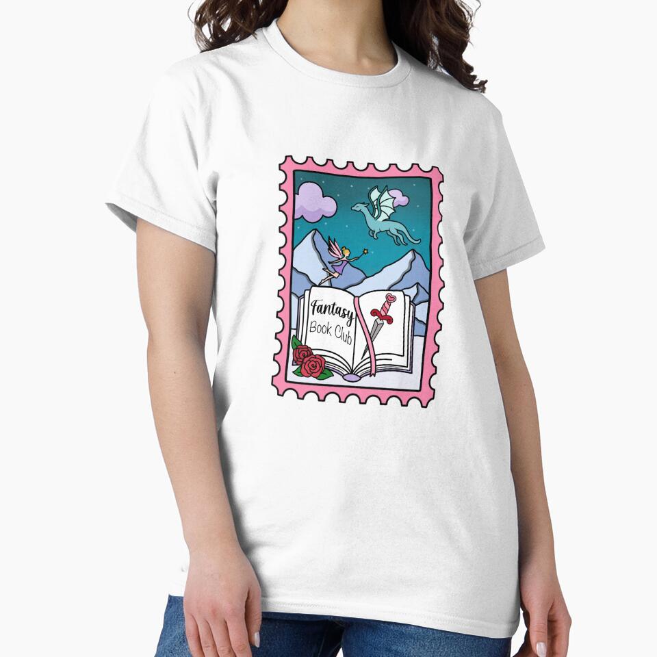 Fantasy Bookclub Stamp by Stick-erTwist