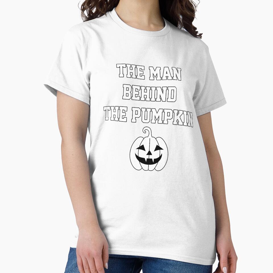 baby halloween fall Man Behind the Pumpkin funny sarcastic saying offended Meme Gift for Best Friend boyfriend girlfriend by joygift369