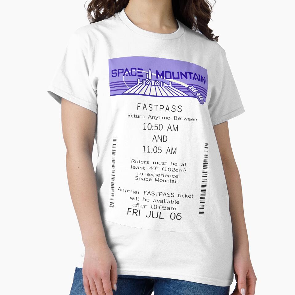 Space Ride Ticket by KatrinaAnya T-Shirts, Hoodie, Sweatshirt | BlankRebels.com (Image 2)