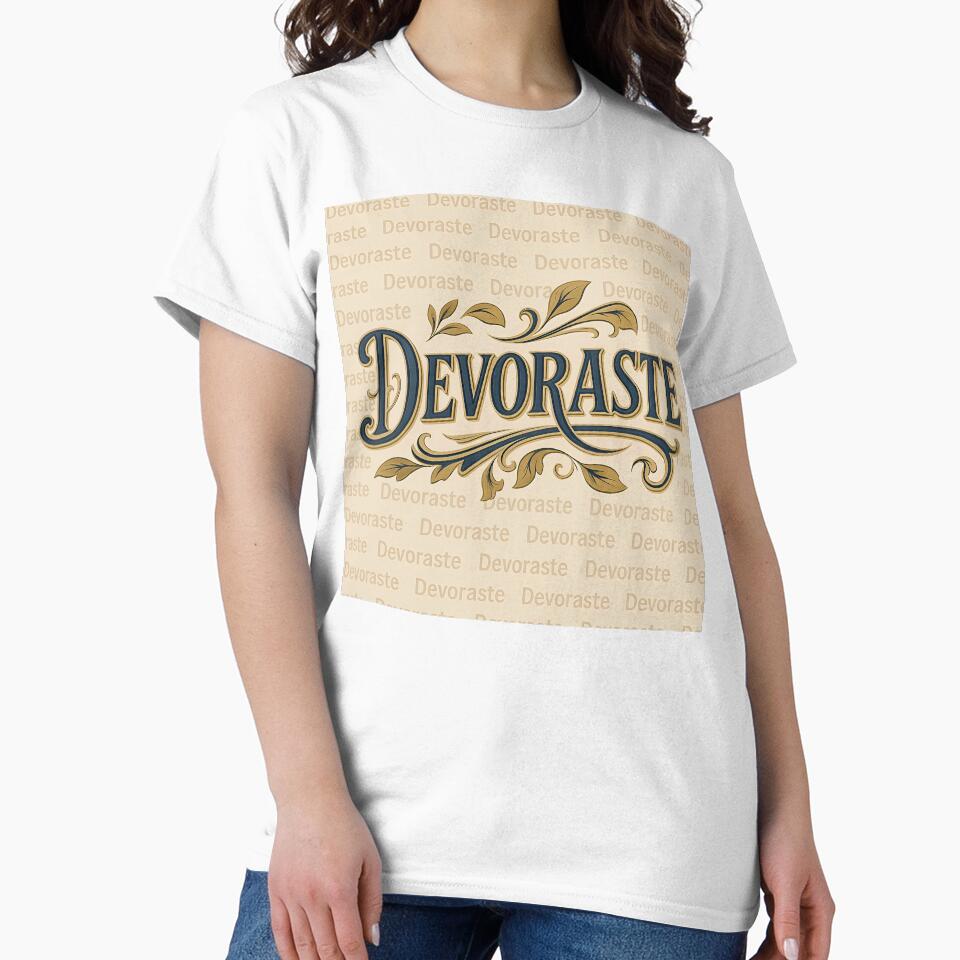You devoured – Elegant Typographic Art. By COLORALMY by Coloralmy T-Shirts, Hoodie, Sweatshirt | BlankRebels.com (Image 2)