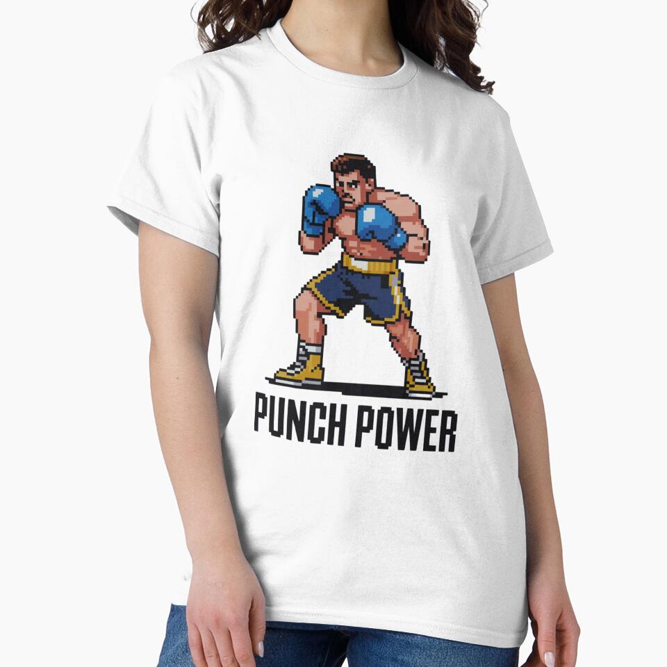 8-Bit Retro Arcade Pixel Boxer Combo Power by 8bit Revival Shop