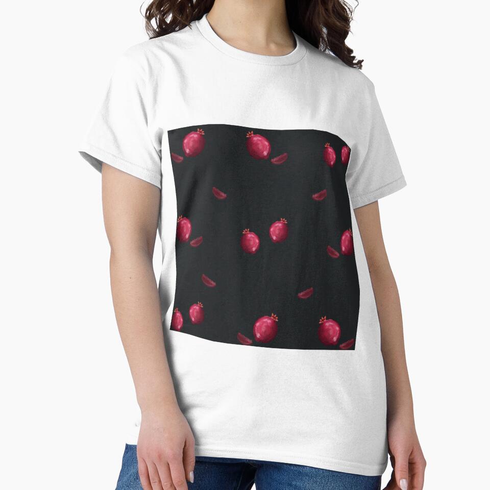 Dark Pomegranate Print by parlaymars T-Shirts, Hoodie, Sweatshirt | BlankRebels.com (Image 2)