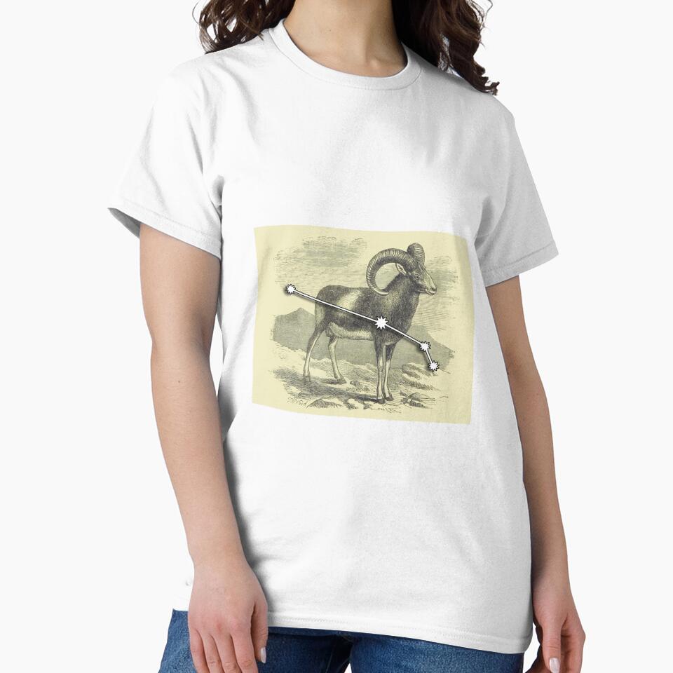 Aries - Vintage Zodiac by semiunironic T-Shirts, Hoodie, Sweatshirt | BlankRebels.com (Image 2)