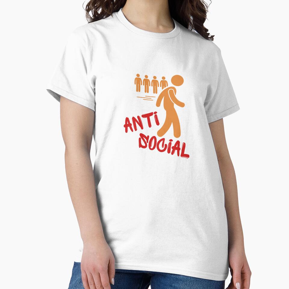 Antisocial art by Desikhanna123 T-Shirts, Hoodie, Sweatshirt | BlankRebels.com (Image 2)