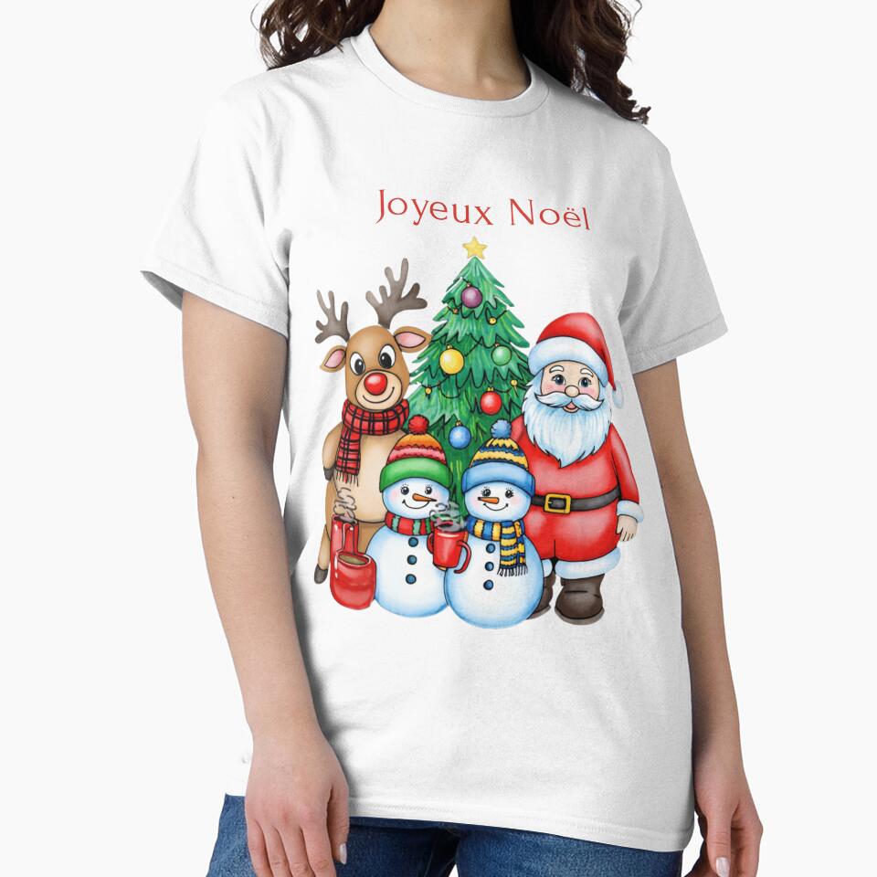 Merry Christmas Friends — Cute Family Characters Holiday Illustration by Artxotic Studio T-Shirts, Hoodie,... (Image 2)