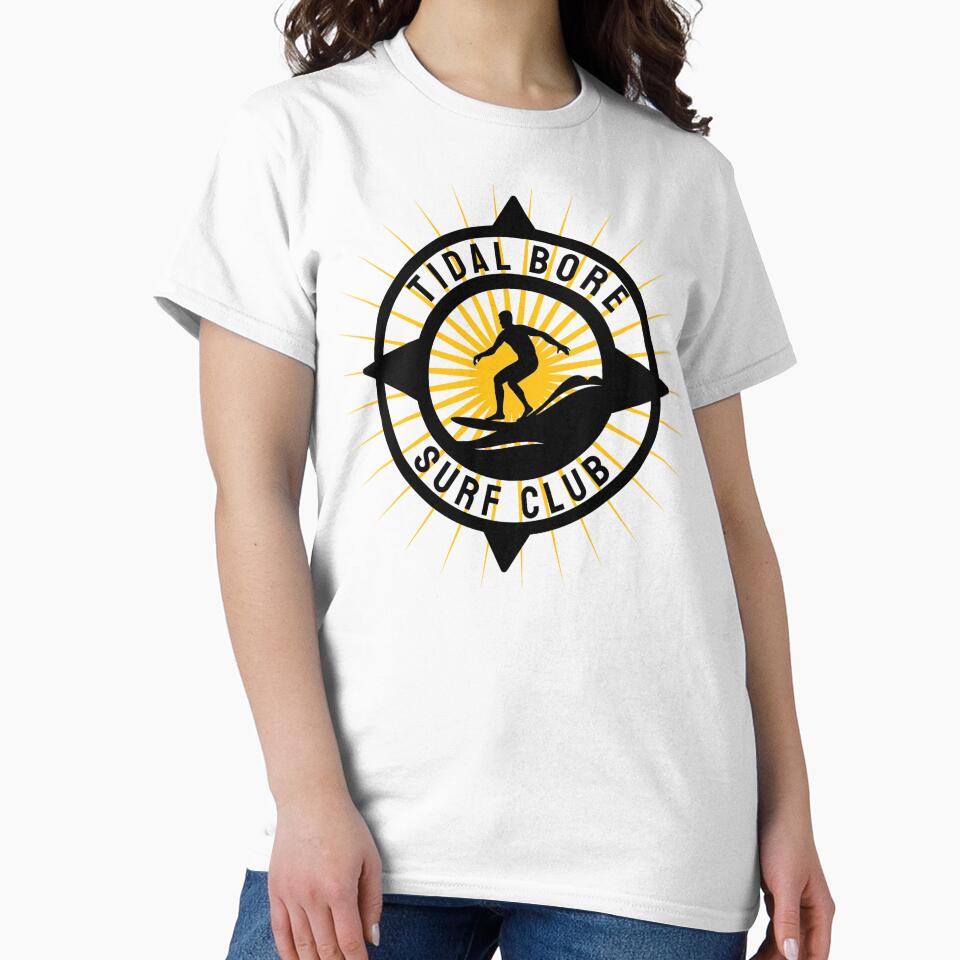 Tidal Bore Surf Club Starburst by TheTidalBores T-Shirts, Hoodie, Sweatshirt | BlankRebels.com (Image 2)