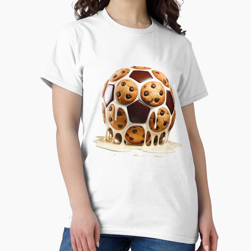 Cookie Soccer Ball Ice cream Drip Boys Youth Men Kid Toddler by clothesy7