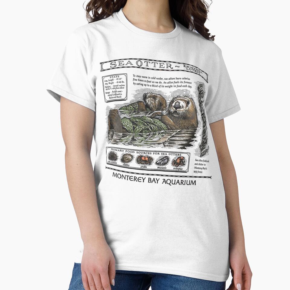 Vintage Sea Otter Aquarium In Monterey Bay by Artifyo
