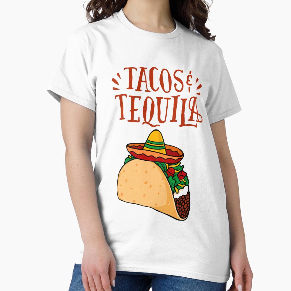 Tacos nachos tequilas mexicain by ‪Anas Talbi‬‏ T-Shirts, Hoodie, Sweatshirt | BlankRebels.com (Image 2)