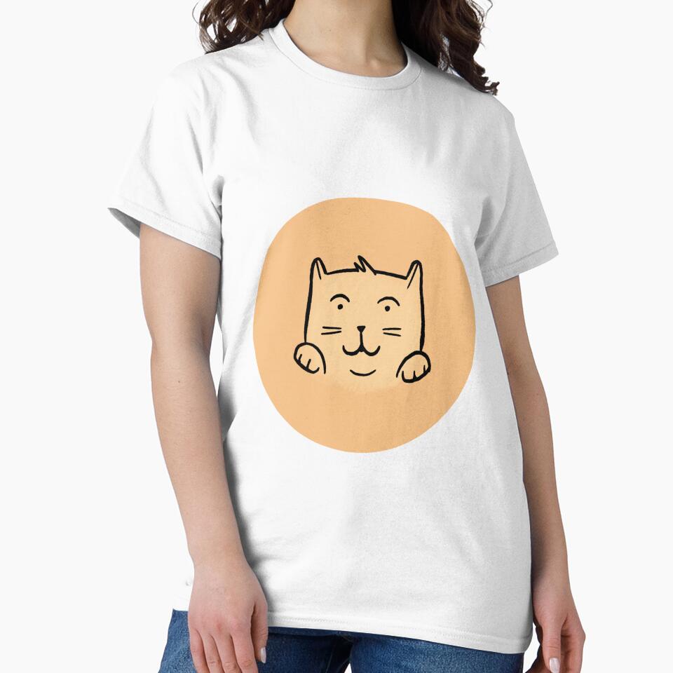 Cute Cat Digital Illustration by purrfectdrawing T-Shirts, Hoodie, Sweatshirt | BlankRebels.com (Image 2)