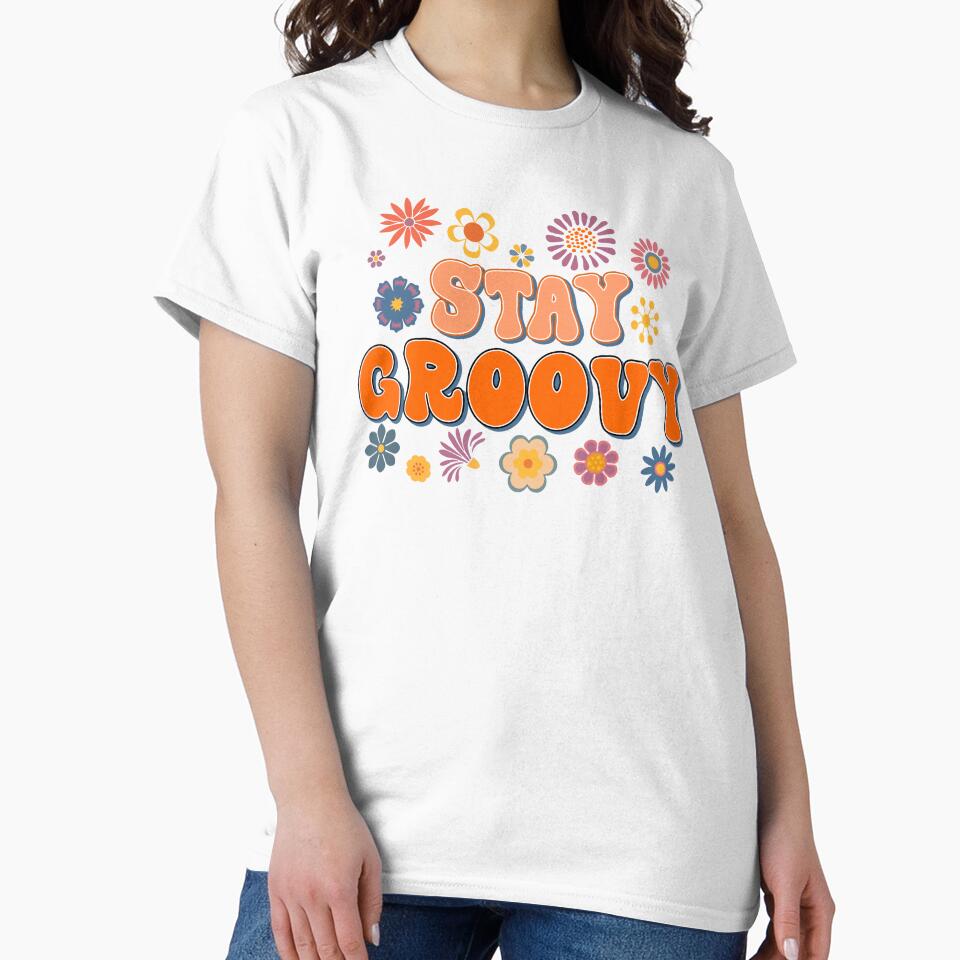 Stay Groovy Beatnik by WildAliceArt T-Shirts, Hoodie, Sweatshirt | BlankRebels.com (Image 2)