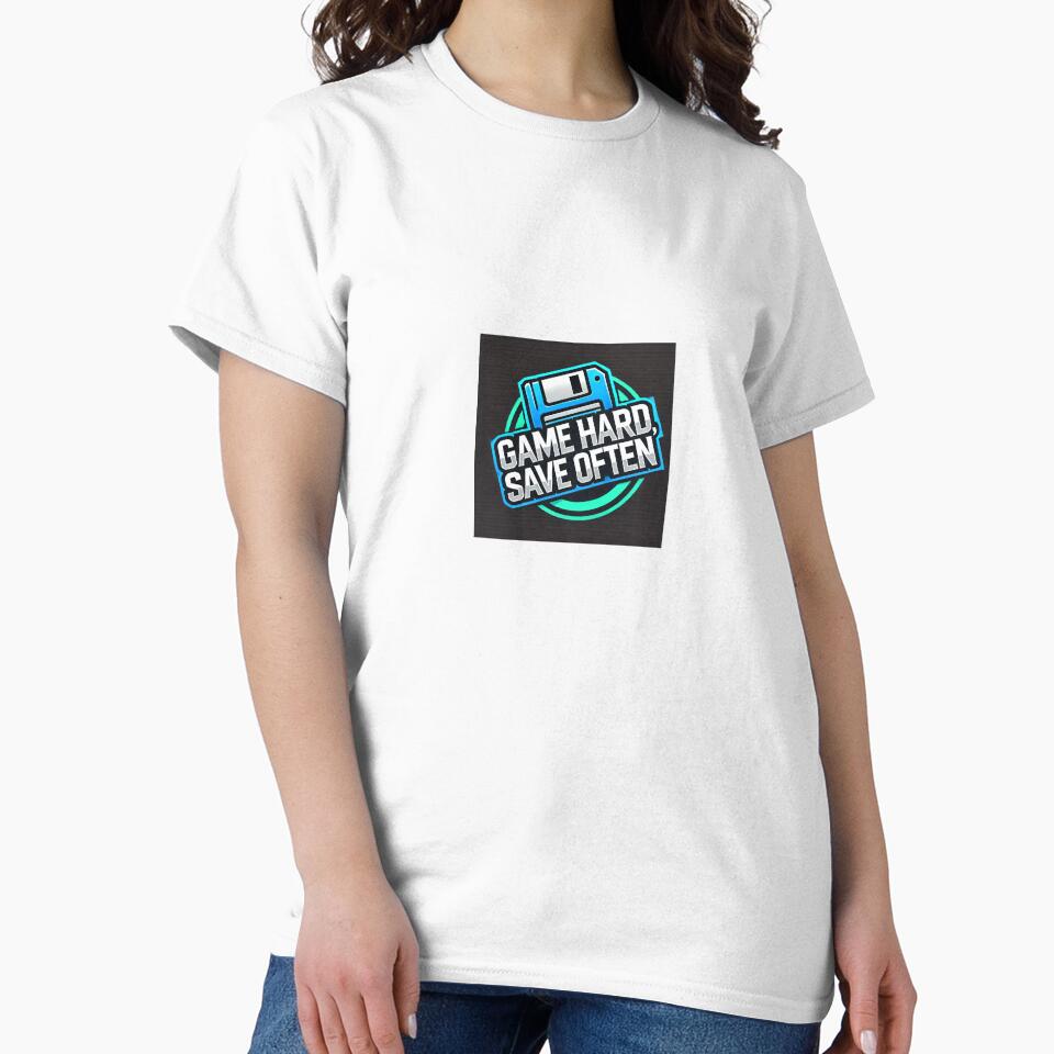 "Game Hard, Save Often" by Alfiemonkey T-Shirts, Hoodie, Sweatshirt | BlankRebels.com (Image 2)