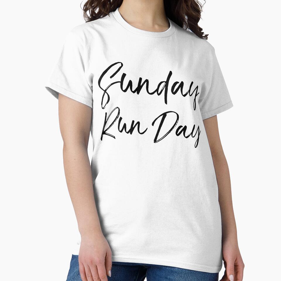 Sunday Run Day Funny Workout Quote by TNDesignStudio T-Shirts, Hoodie, Sweatshirt | BlankRebels.com (Image 2)