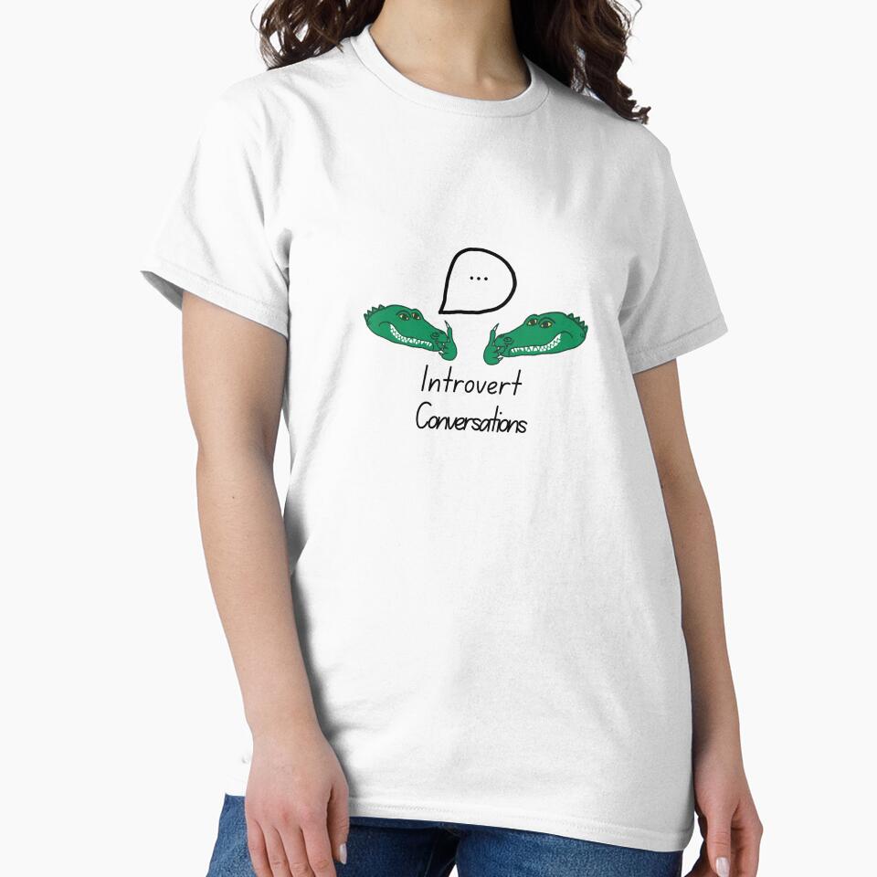 LaMaisonOfMY ALLIGATOR SSSSHHH! INTROVERT CONVERSATIONS COLLECTION NO.2 by LaMaisonOfMY T-Shirts, Hoodie,... (Image 2)