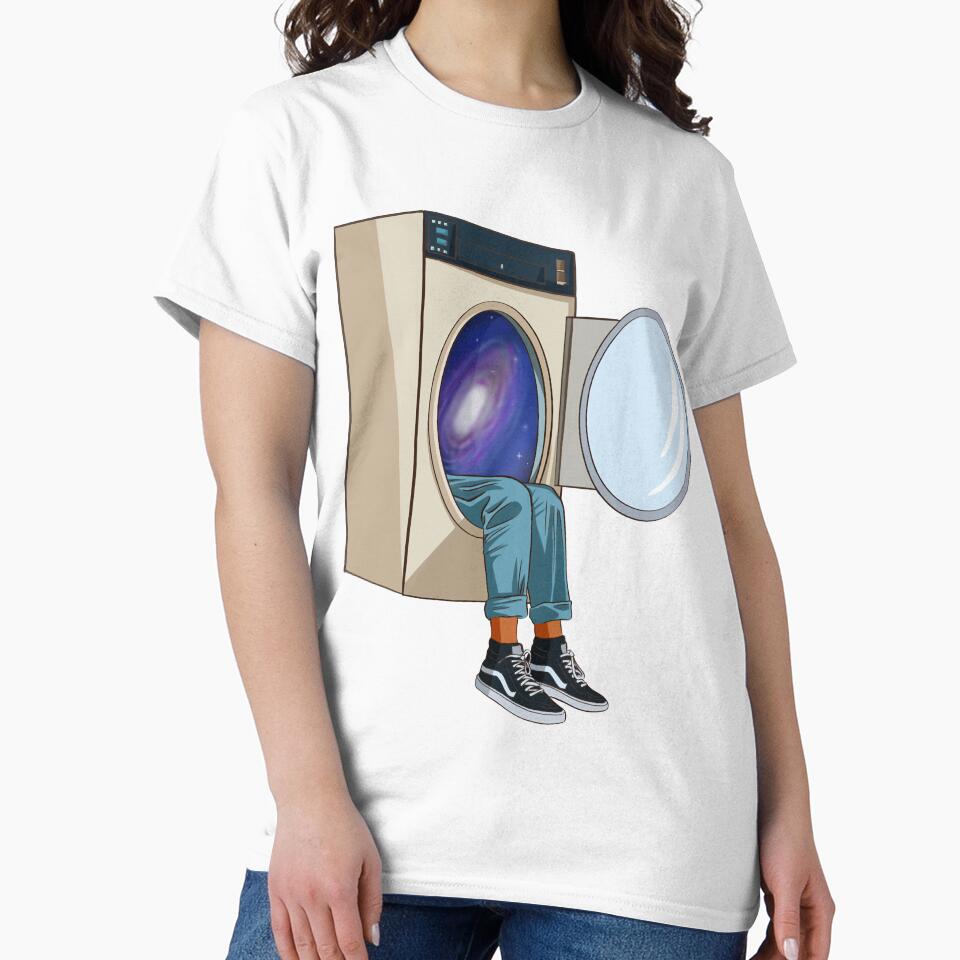 Space World In Washer by skeierleber4327 T-Shirts, Hoodie, Sweatshirt | BlankRebels.com (Image 2)