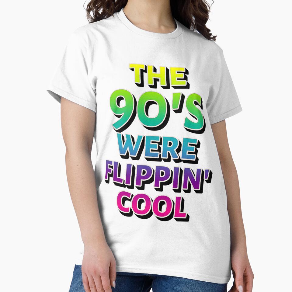 90'S Were Flippin' Cool Ombre Pastel Retro T-Shirts, Hoodie, Sweatshirt