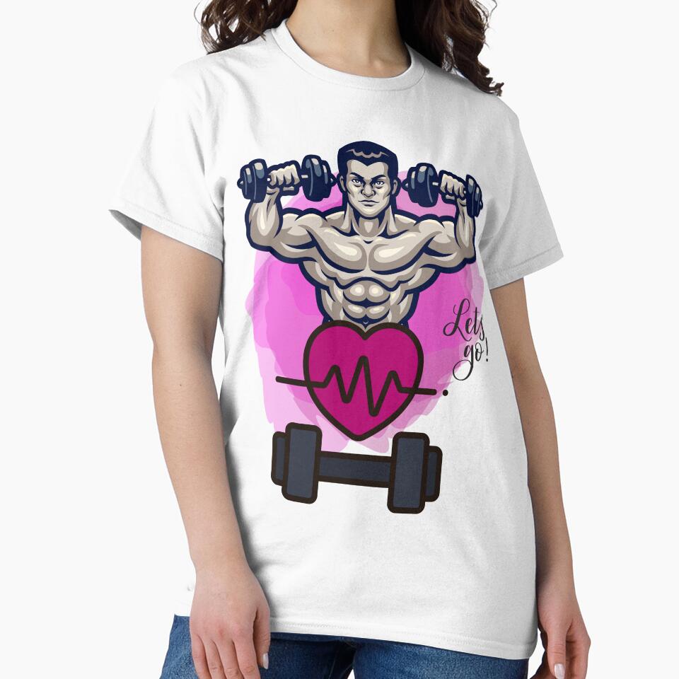 Lets go Gym by RonelM T-Shirts, Hoodie, Sweatshirt | BlankRebels.com (Image 2)