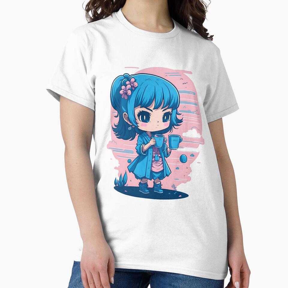 Kawaii Bubble Tea Girl by ArtsyWishesShop T-Shirts, Hoodie, Sweatshirt | BlankRebels.com (Image 2)