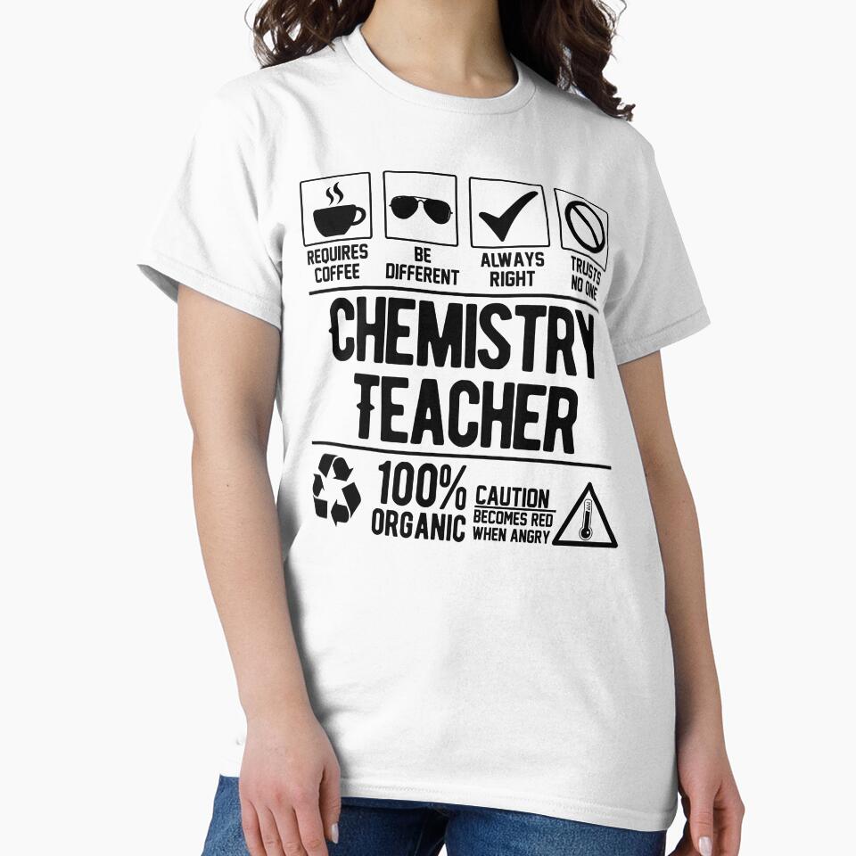 Chemistry Teacher by Graficof T-Shirts, Hoodie, Sweatshirt | BlankRebels.com (Image 2)