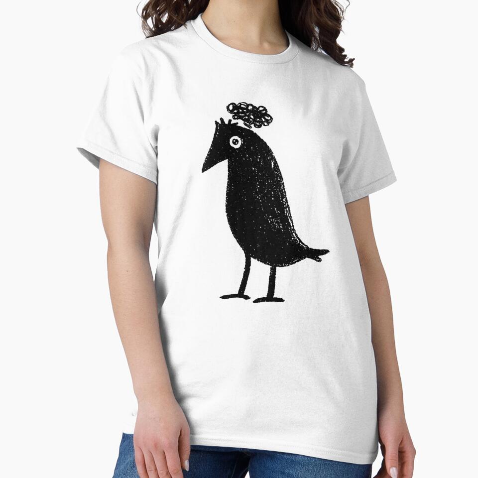 Overthinking Raven by krystalRomanart T-Shirts, Hoodie, Sweatshirt | BlankRebels.com (Image 2)