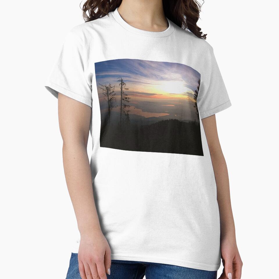 sunset landscape by marghe41 T-Shirts, Hoodie, Sweatshirt | BlankRebels.com (Image 2)