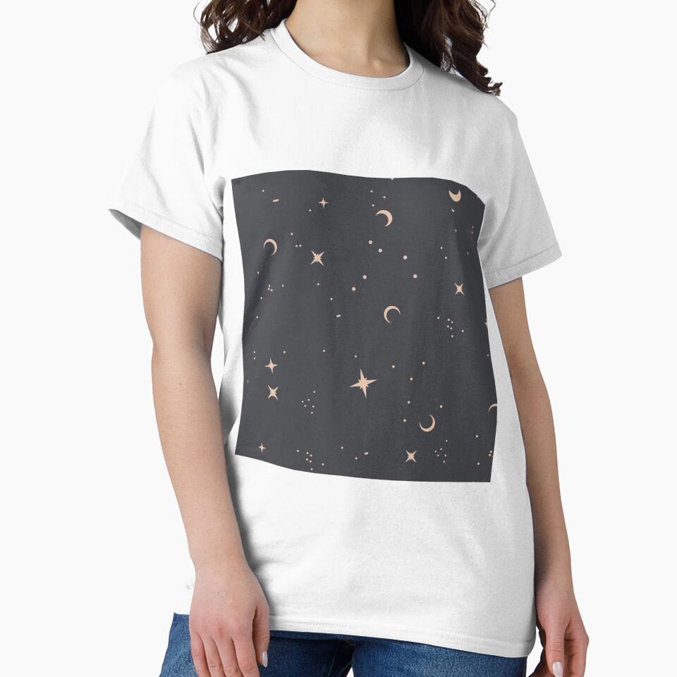 Celestial moon night by Milatoo T-Shirts, Hoodie, Sweatshirt | BlankRebels.com (Image 2)