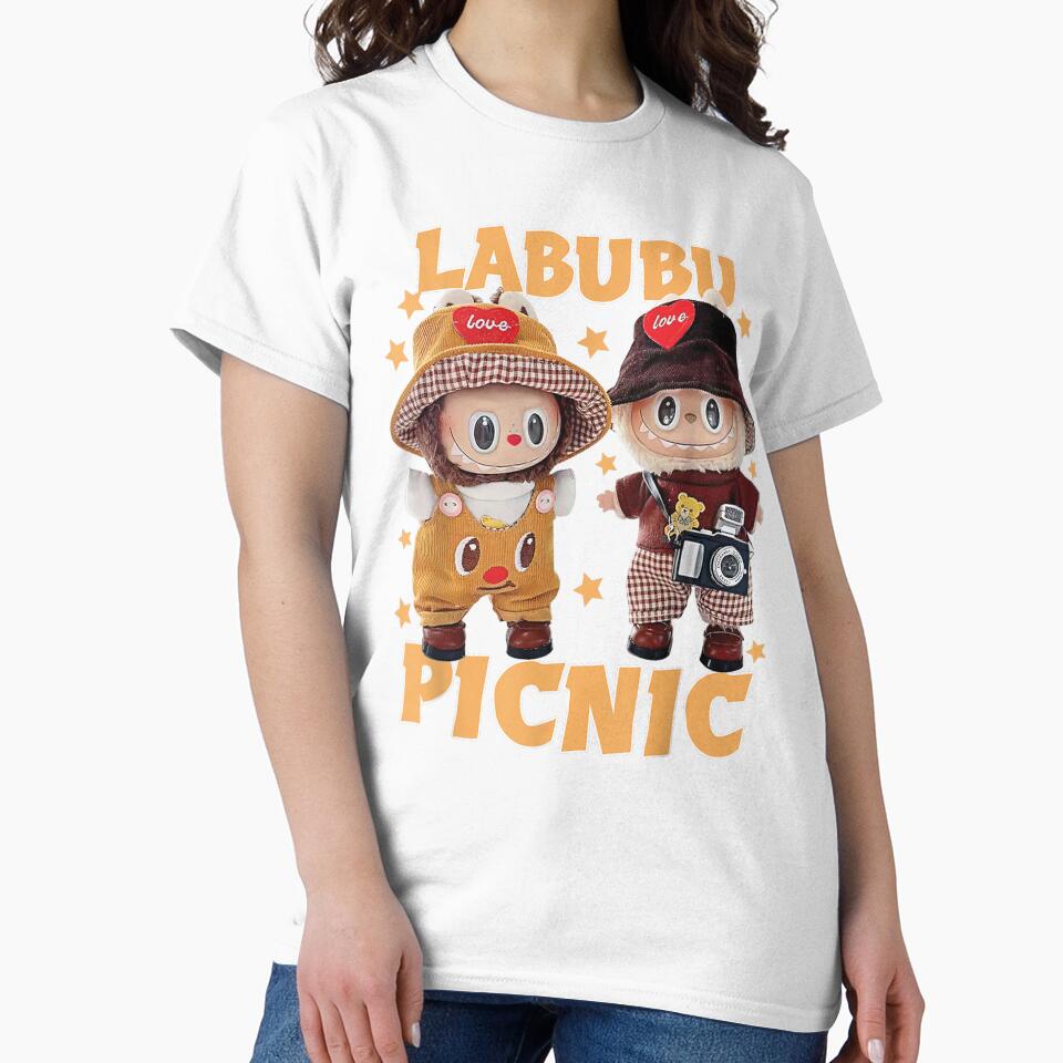 Meme Funny Labubu Picnic with F R I E N D S by Denenberg Jardel T-Shirts, Hoodie, Sweatshirt | BlankRebels.com (Image 2)