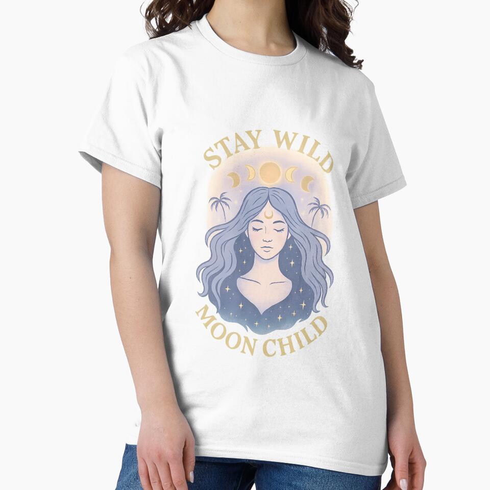 Stay Wild, Moon Child by Vitalka-uk T-Shirts, Hoodie, Sweatshirt | BlankRebels.com (Image 2)