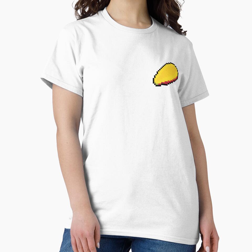Pixel Mango Slice - pixel food art by LittleFoodShop T-Shirts, Hoodie, Sweatshirt | BlankRebels.com (Image 2)