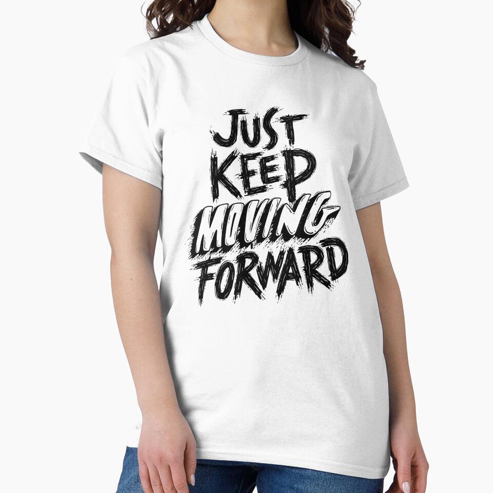 Keep Moving – Grunge Typography Design by Joies-Tee Hoodie, Sweatshirt | BlankRebels.com (Image 2)