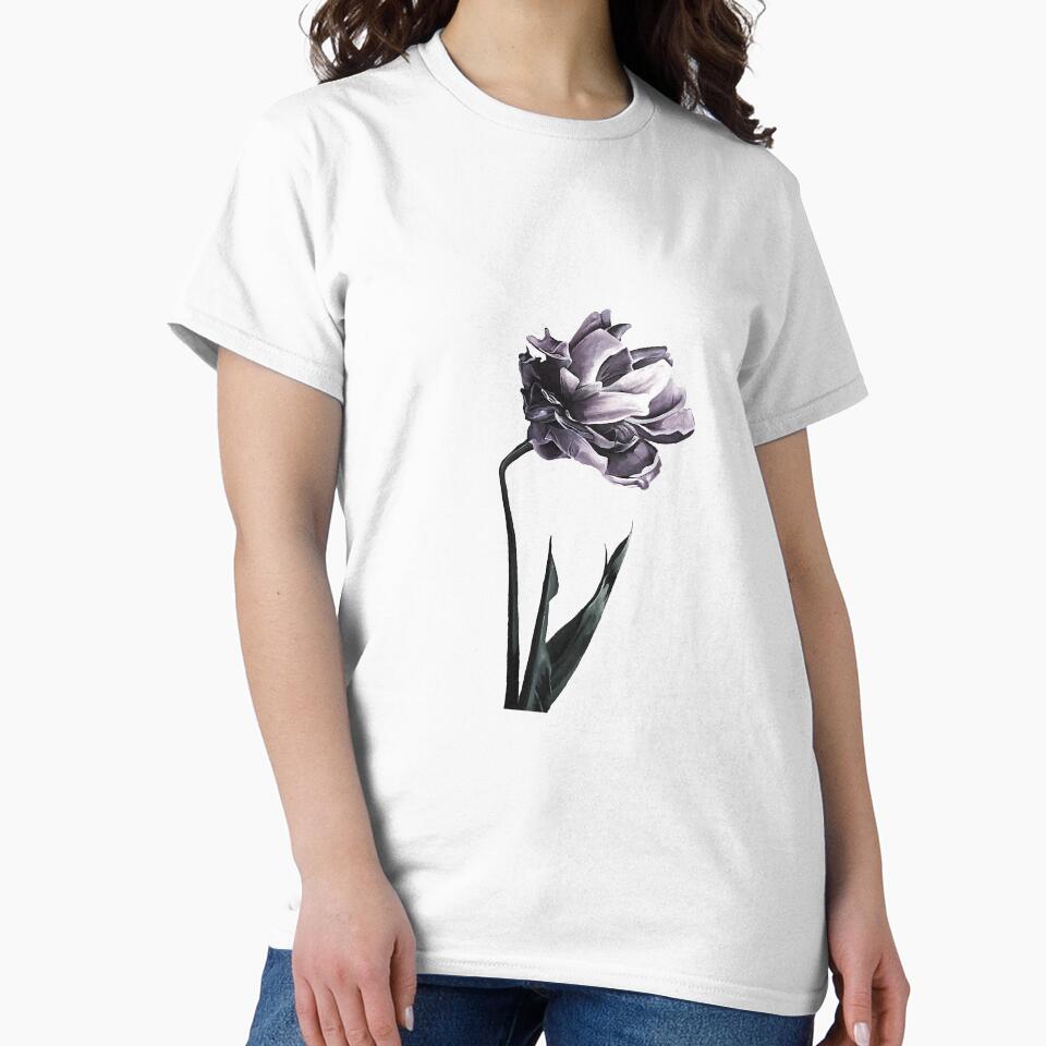 Purple Flower by cggtstickers T-Shirts, Hoodie, Sweatshirt | BlankRebels.com (Image 2)