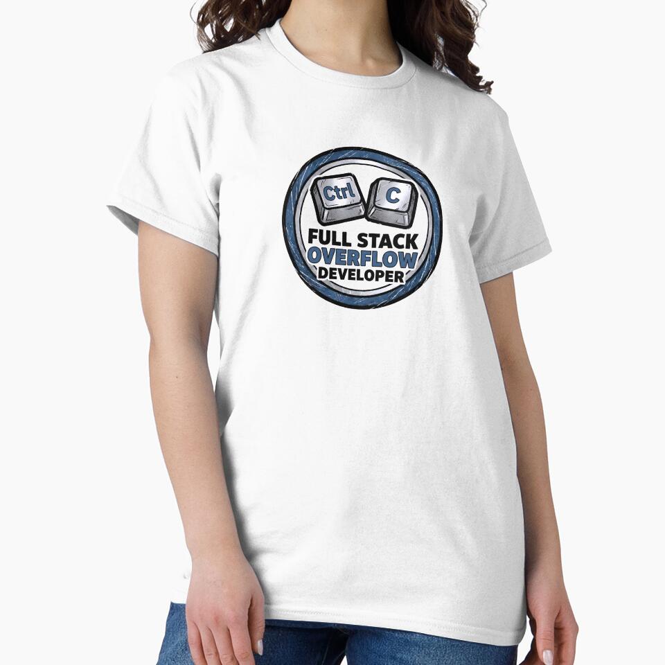 Full Stack Developer Ctrl C Copy Code Funny Programmer by Fenay Designs T-Shirts, Hoodie, Sweatshirt (Image 2)