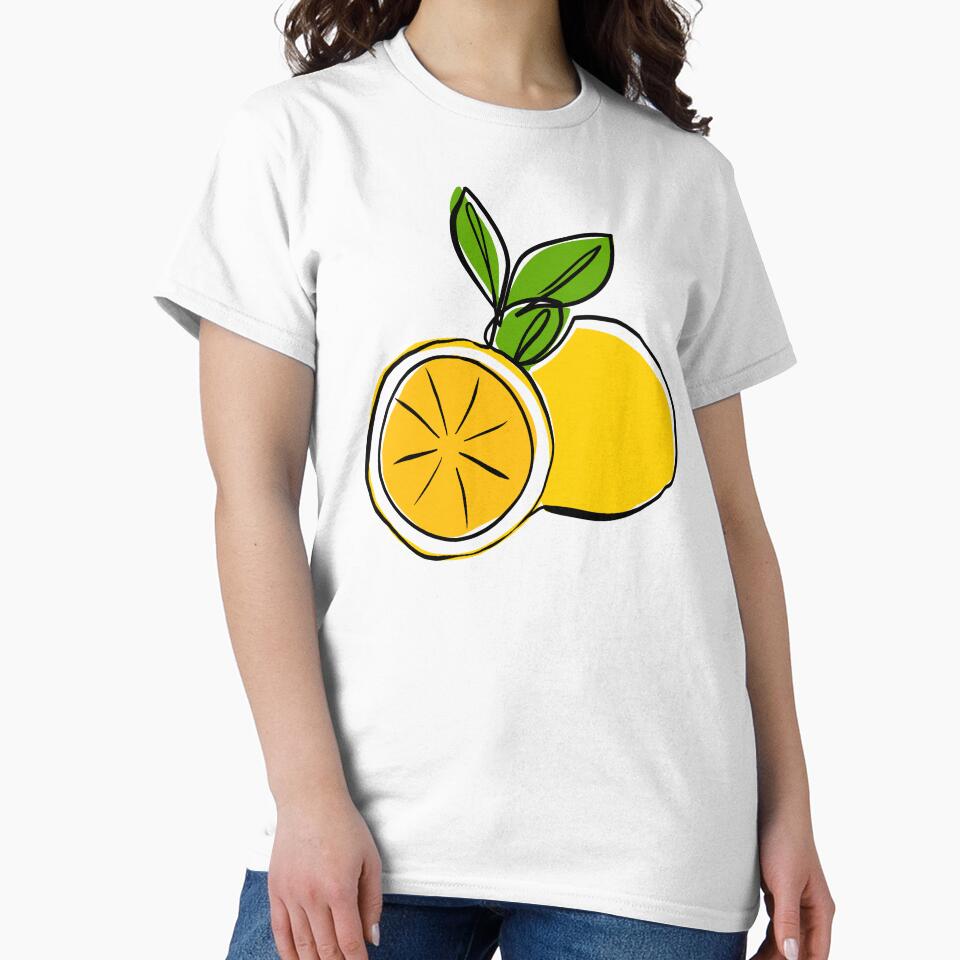 Lemon illustration by kigcha20 T-Shirts, Hoodie, Sweatshirt | BlankRebels.com (Image 2)