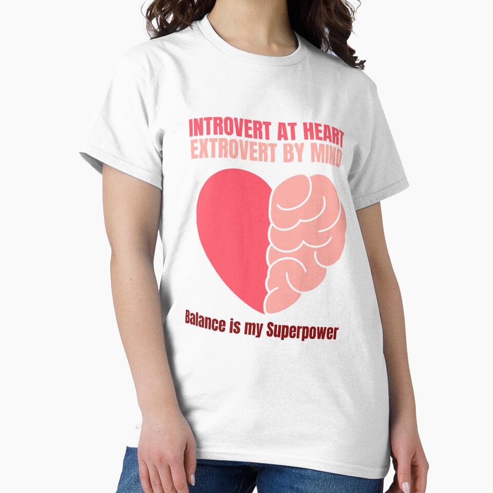 Introvert at Heart Extrovert by Mind by rebuZZ-Apparels-The Minimalistic Buzz