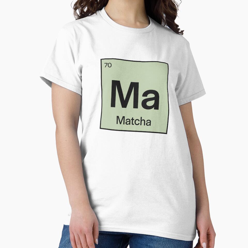 Matcha Periodic Table by lukassfr T-Shirts, Hoodie, Sweatshirt | BlankRebels.com (Image 2)