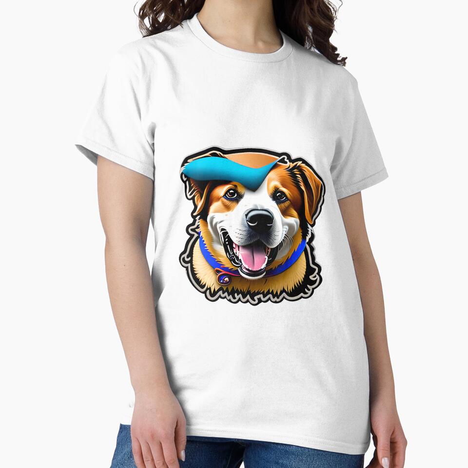 Happy Dog with Funny Disguises Sticker by TopStickerShop T-Shirts, Hoodie, Sweatshirt | BlankRebels.com (Image 2)