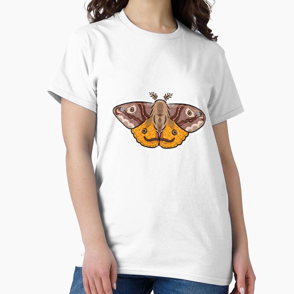 Emperor moth (Saturnia pavonia) by fr0g-enthusiast T-Shirts, Hoodie, Sweatshirt | BlankRebels.com (Image 2)