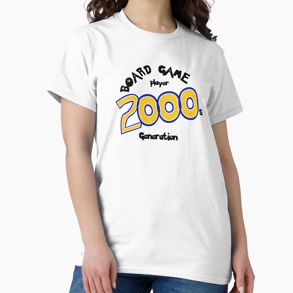 Board Game Player. 2000s Generation. by csalvati77 T-Shirts, Hoodie, Sweatshirt | BlankRebels.com (Image 2)
