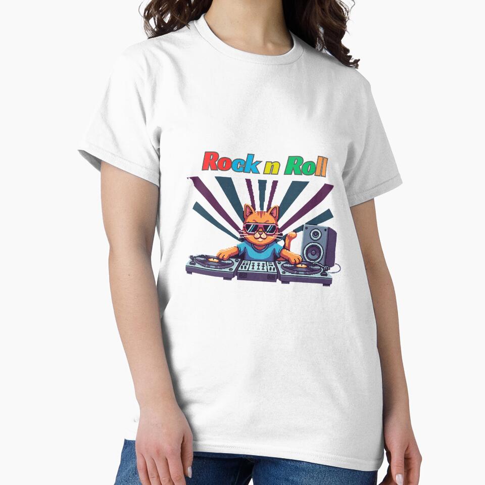 cat dj by RHINOHANDICRAFT T-Shirts, Hoodie, Sweatshirt | BlankRebels.com (Image 2)