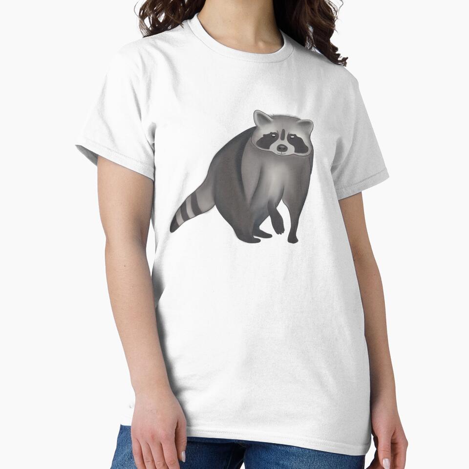 Raccoon by LisaTrincaArt T-Shirts, Hoodie, Sweatshirt | BlankRebels.com (Image 2)