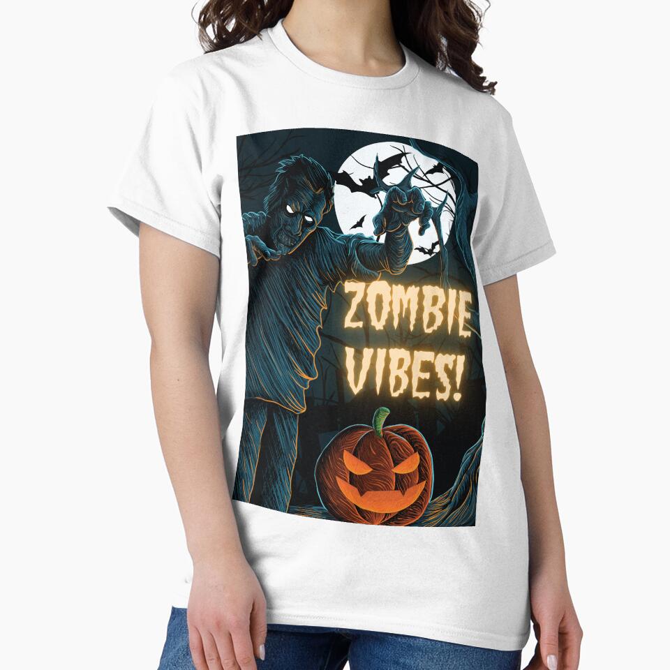 Zombie Vibes by Lezbo1986 T-Shirts, Hoodie, Sweatshirt | BlankRebels.com (Image 2)