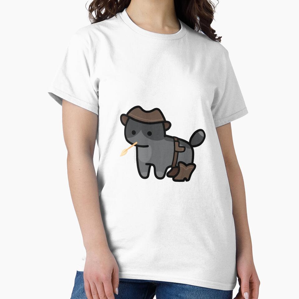 Gray CowBoy Cat by CoffeeCatsCafe T-Shirts, Hoodie, Sweatshirt | BlankRebels.com (Image 2)