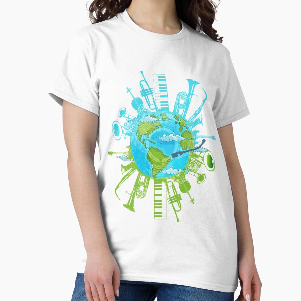 Music World, Vinyl World by Artpeggio T-Shirts, Hoodie, Sweatshirt | BlankRebels.com (Image 2)