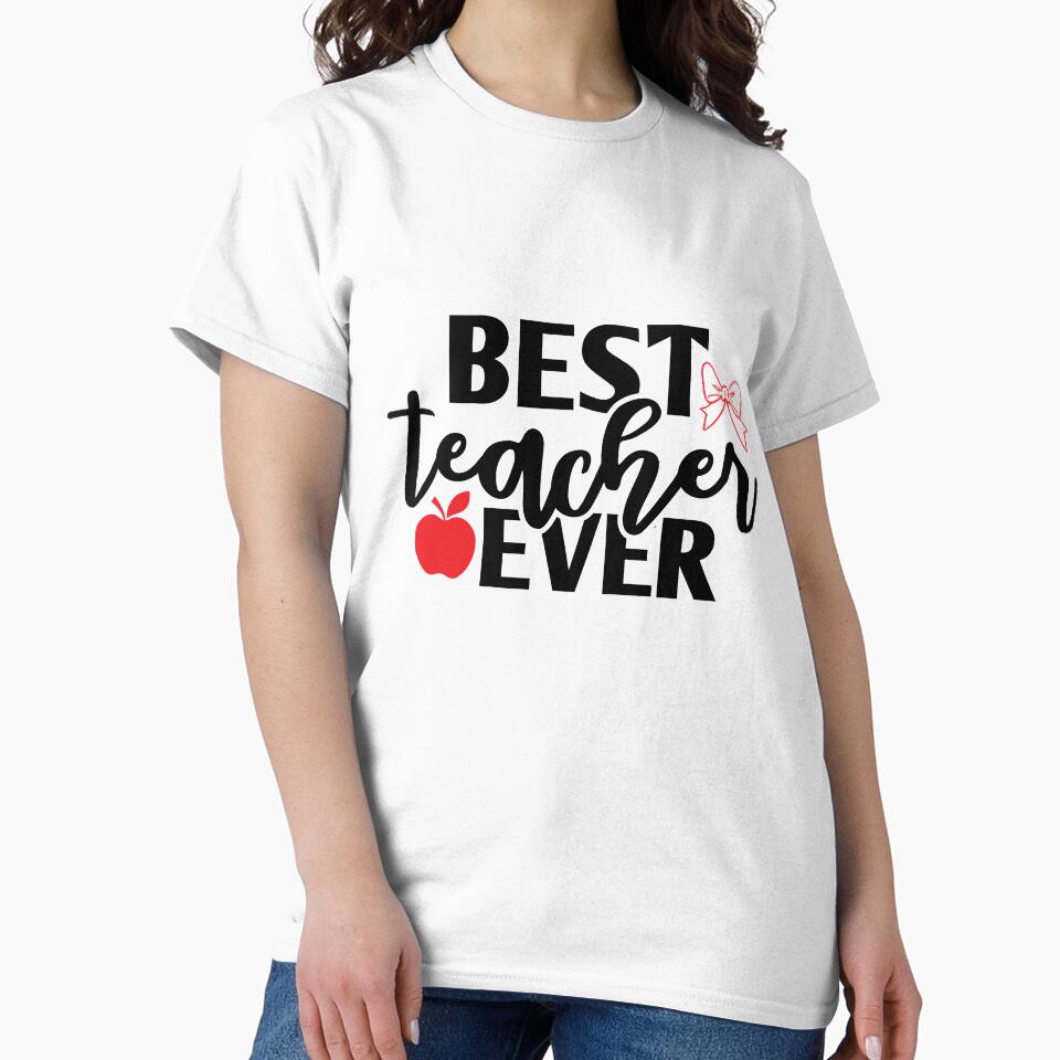 Best Teacher Ever by Briekel T-Shirts, Hoodie, Sweatshirt | BlankRebels.com (Image 2)