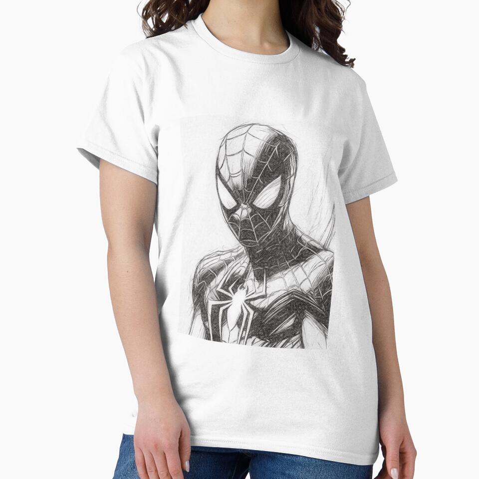 Superhero Art by Leon Woods Pencil Art T-Shirts, Hoodie, Sweatshirt | BlankRebels.com (Image 2)