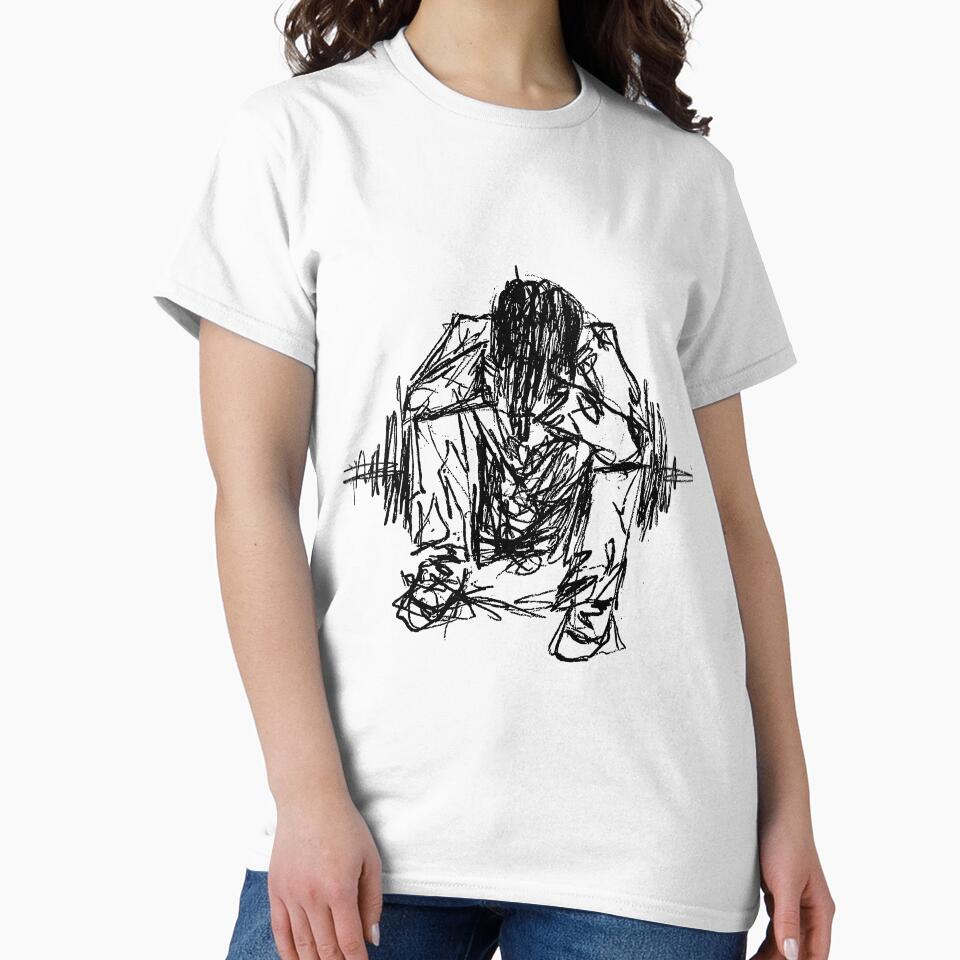 man very sad by B3arly T-Shirts, Hoodie, Sweatshirt | BlankRebels.com (Image 2)